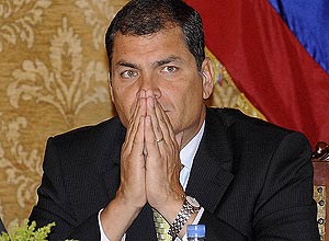 O presidente do Equador, Rafael Correa, disse em seu boletim semanal que teve o "orgulho" de conhecer "Quico"