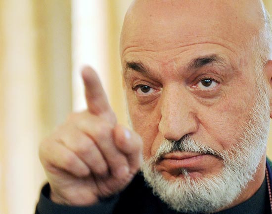 Em entrevista coletiva em Cabul, o presidente Hamid Karzai admitiu ter recebido dinheiro do Irã