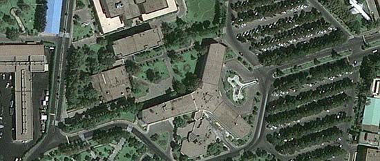Google Earth mostra estrela de Davi no topo de prdio em Teer, capital do Ir