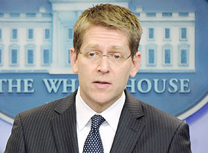 Jim Caney, porta-voz da Casa Branca, diz que Obama pede conteno ao governo do Bahrein em meio a manifestaes