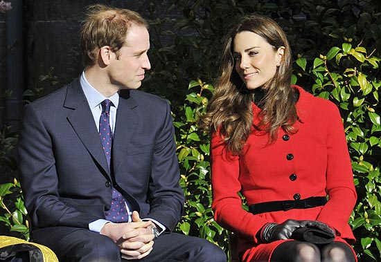 Prncipe William e sua noiva, Kate Middleton
