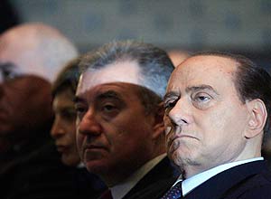 Silvio Berlusconi em cerimnia de abertura do ano acadmico; premi diz que agiu de boa-f ao tentar libertar Ruby
