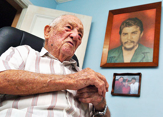 O mdico argentino Alberto Granado, companheiro de Che Guevara, que morreu neste sbado em Havana, Cuba