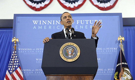 Obama apresenta propostas de política energética; ele prometeu que esta será sua última campanha como candidato