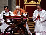 Papa Bento 16 (Tiziana Fabi/France Presse)