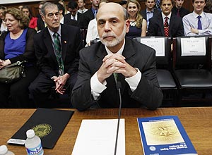 O presidente do Fed, Ben Bernanke, fala no Congresso duas vezes por ano sobre a economia americana 