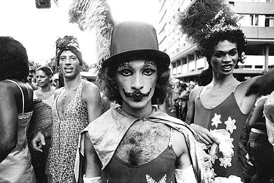 Uma das fotos de Bill Biggart em sua viagem ao Rio de Janeiro, em 1978; ele registrou o carnaval no Rio e a vida em Salvador