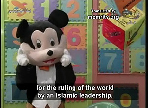Palestino Hamas usa sua verso do Mickey Mouse para convencer crianas de que o mundo deve ser comandado por islmicos