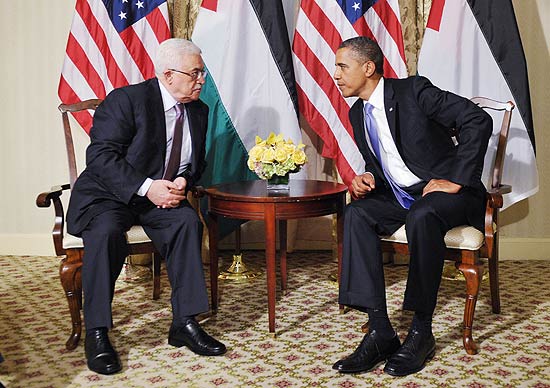 Obama reiterou em reunio com Abbas que os EUA vetaro os planos palestinos de adeso s Naes Unidas