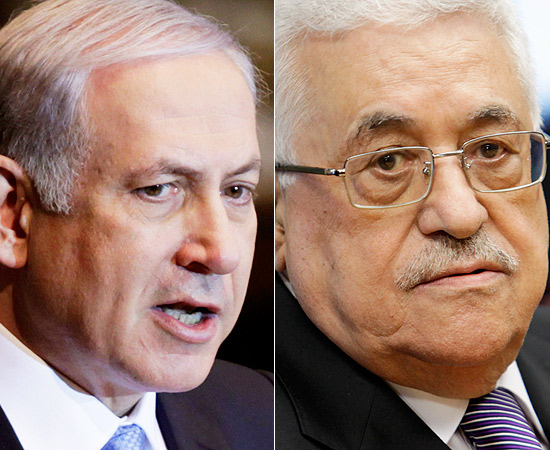Premiê de Israel, Binyamin Netanyahu (esq.) e líder palestino, Mahmoud Abbas, "duelaram" na ONU em setembro