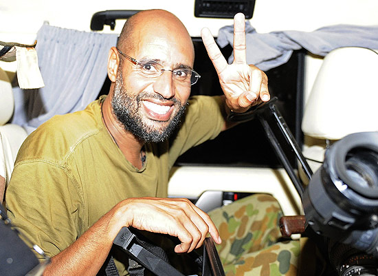 Saif al Islam, filho de Muammar Gaddafi, estaria em contato informal com o TPI
