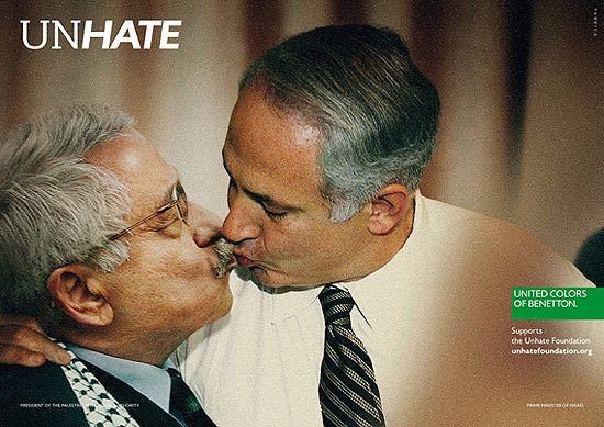 Mahmoud Abbas, líder palestino, à esquerda, e Benjamin Netanyahu, premiê israelense