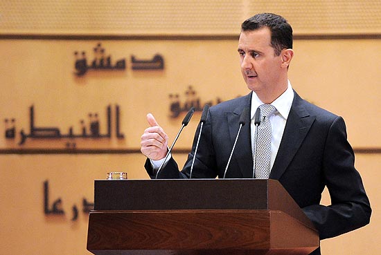 Em discurso, o ditador Bashar al Assad diz que repremir 'com mos de ferro' atos de terrorismo