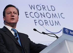 O primeiro-ministro britânico, David Cameron