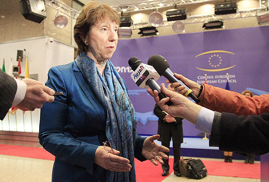 Chefe diplomtica da UE (Unio Europeia), Catherine Ashton