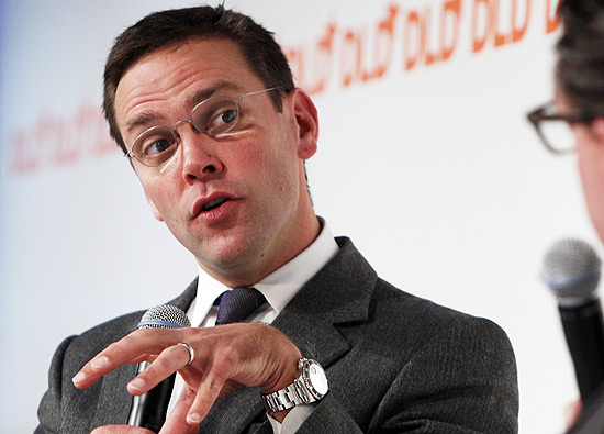 James Murdoch era apresentado h tempos como o sucessor do magnata Rubert Murdoch no conglomerado de mdia