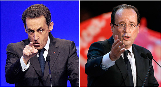 Sarkozy e Hollande apontam um para outro durante debate no segundo turno
