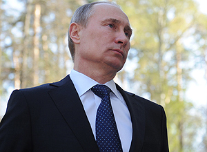 O premiê russo, Vladimir Putin, que assume como presidente na segunda-feira (7)