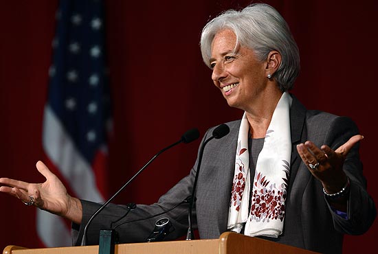 Christine Lagarde, diretora-geral do FMI, diz que recursos serão usados para prevenção e resolução de crise 