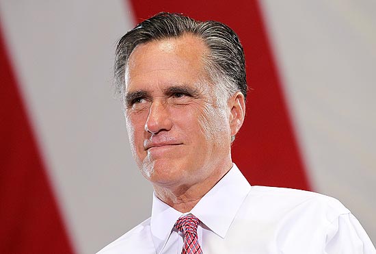 Mitt Romney, em Las Vegas, nesta terça; republicano consegue delegados para ser indicado a eleição