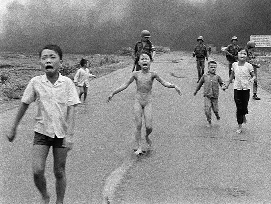 Foto Foto icônica da Guerra do Vietnã, que completa 40 anos em junho