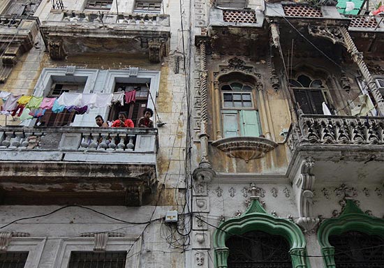 Prdio em Havana, Cuba; cresce a venda de imveis no pas