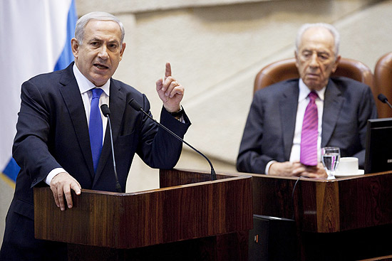 Netanyahu, em discurso no Parlamento, afirma que o programa nuclear do Ir  desafio  segurana de Israel
