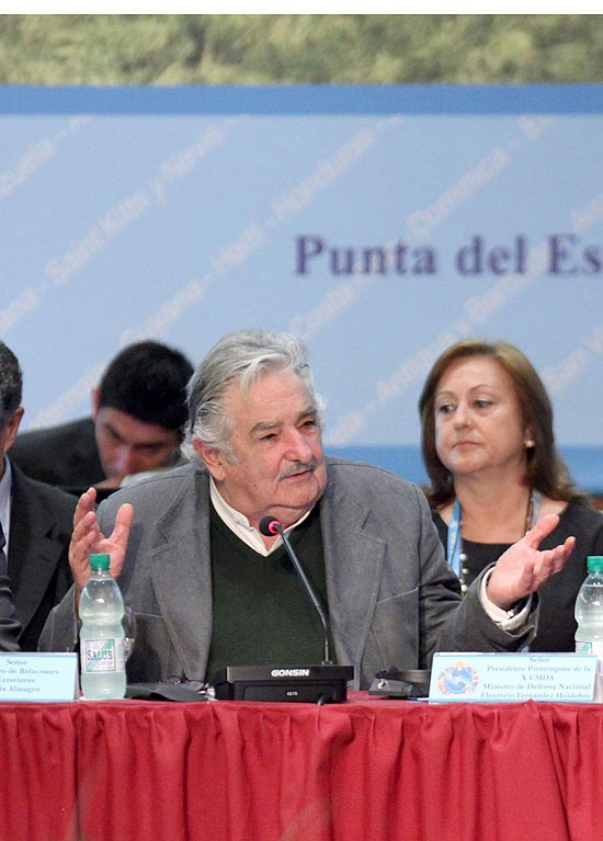 O presidente uruguaio, José Mujica 