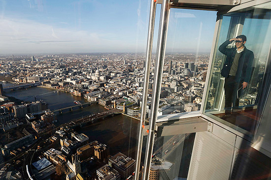 Londres inaugura topo do prédio mais alto da União Europeia