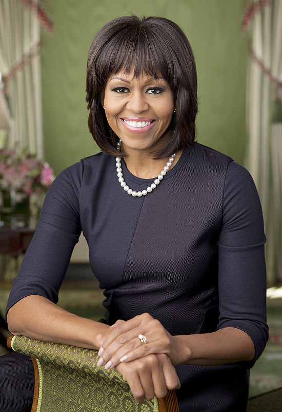 Retrato oficial de Michelle Obama em 2013