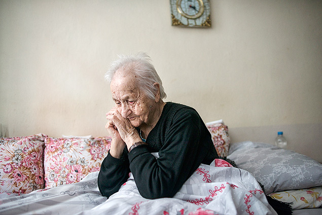Turfanda Asik, 88, foi espancada em um bairro armnio de Istambul