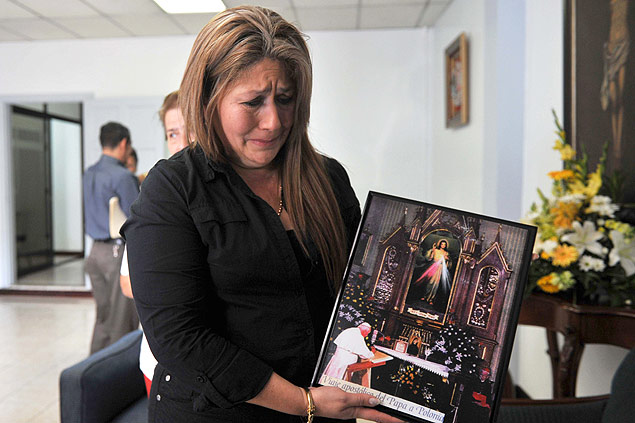 Floribeth Mora, costarriquenha que diz ter sido curada pelo milagre de João Paulo 2º