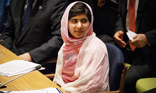 Malala Yousafzai defende educao para meninas e diz no ter medo do Taleban em discurso na ONU