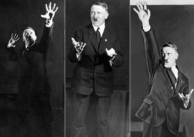 Fotógrafo alemão registrou 'ensaio' de discurso de Hitler em 1925