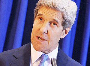 O Secretário de Estado dos Estados Unidos John Kerry (Mandel Ngan/Associated Press)