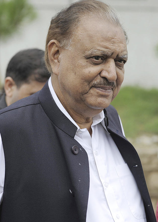 Mamnoon Hussein, em foto de 24 de julho; empresrio do setor txtil, aliado de ex-premi  eleito presidente do Paquisto