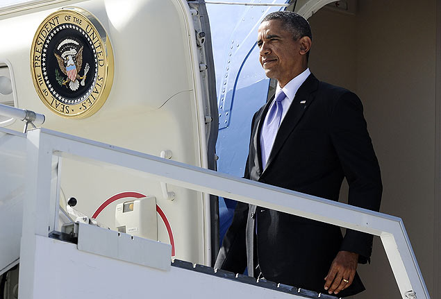 Obama chega a So Petesburgo para cpula do G20; americano  criticado por defender ataque  Siria e espionagem