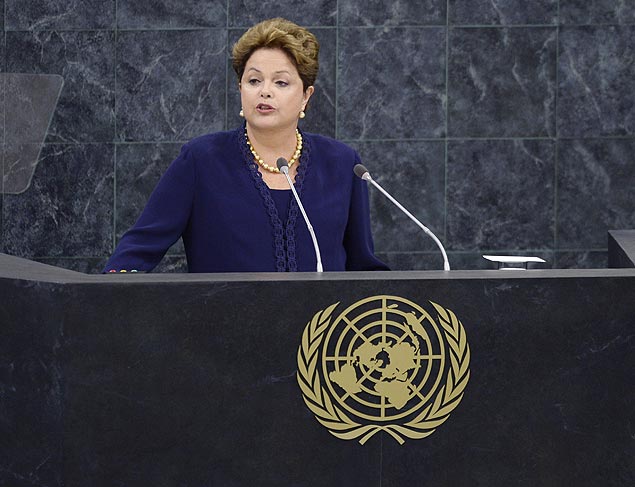 Em discurso na Assembleia-Geral da ONU, Dilma Rousseff defendeu criao de marco de internet para evitar intruso