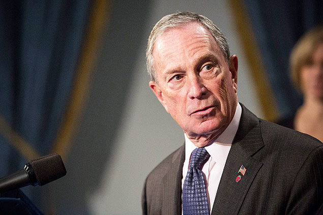 O prefeito de Nova York, Michael Bloomberg, em evento beneficente da arquidiocese da cidade no hotel Waldorf-Astoria