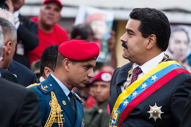 Nicols Maduro chega  Assembleia Nacional para discurso em que anunciou mudanas na economia