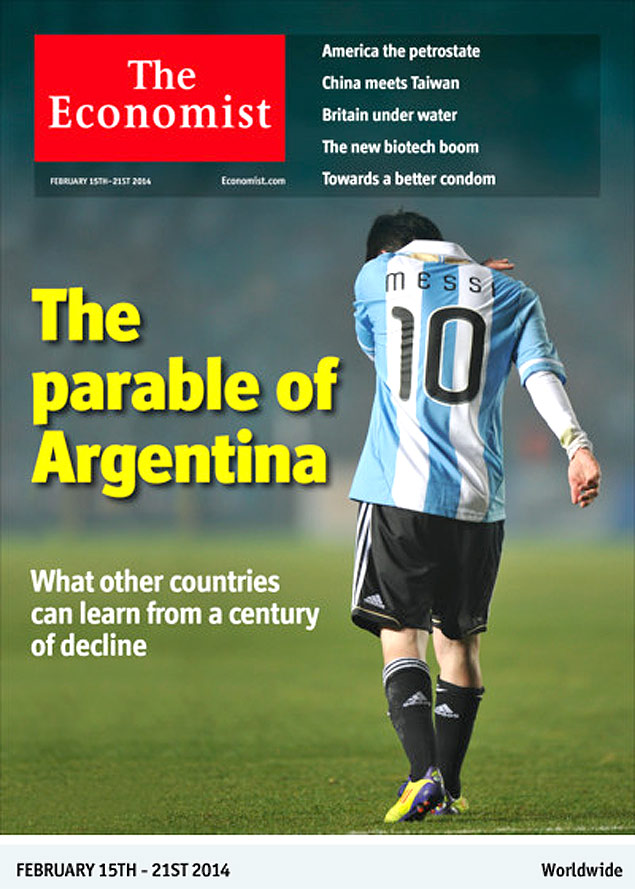 Capa 'The Economist' desta semana