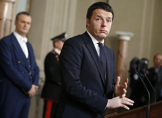 Lder do Partido Democrata, Matteo Renzi aceita formar governo e anuncia conversa com partidos