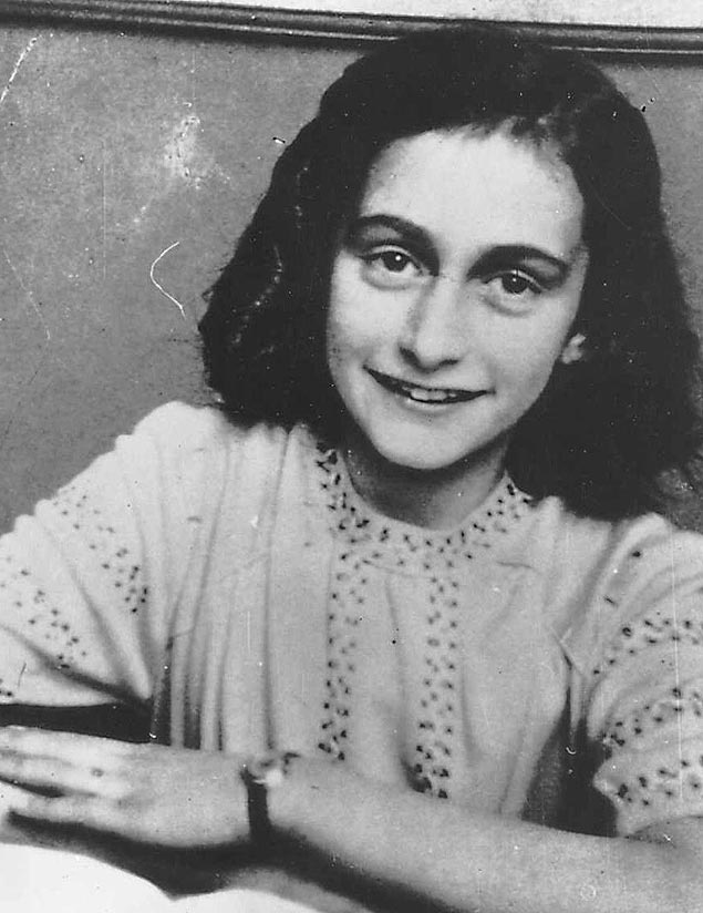 ORG XMIT: 522101_0.tif *** FILE *** This is an undated photo of Anne Frank from the Anne Frank Center, USA. Had she survived a Nazi concentration camp, Anne Frank, would have turned 75 on Saturday June 12, 2004. (AP Photo) 