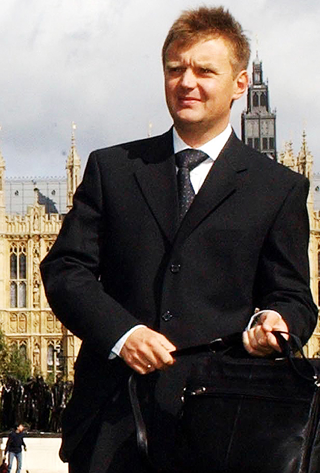 Foto de 2004 mostra o ex-agente russo Alexander Litvinenko, em Londres
