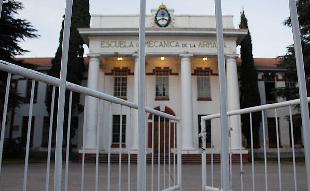 Antigo "casino de oficiales, que funcionavam na Escola de Mecnica da Armada, em Buenos Aires, hoje transformado em museu