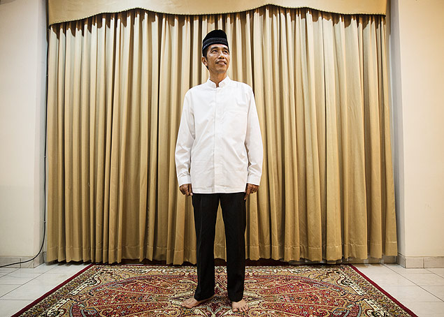 Ex-governador de Jacarta e ex-arteso, Joko Widodo assume em outubro a Presidncia da Indonsia