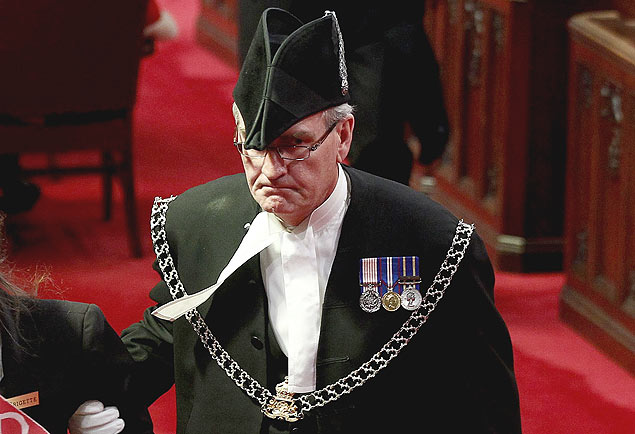 O sargento de armas do Parlamento do Canad, Kevin Vickers, em foto de 2011