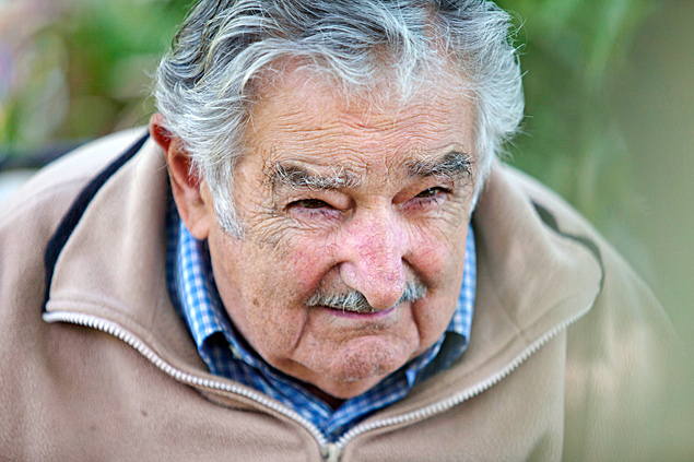*** ESPECIAL MUNDO*** MONTEVIDEO, URUGUAI, 25.11.2014, Presidente do Uruguai Jos Mujica concede entrevista a jornalista da Folha em sua residencia. Foto Pablo La Rosa / Folhapress *** MATERIAL EXCLUSIVO PARA FOLHA***