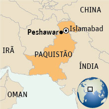 Onde fica - Peshawar - Paquisto