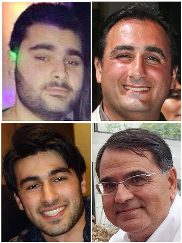 Yohan Cohen, Philippe Braham, François-Michel Saada e Yoav Hattab (em sentido horário)